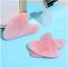 Bianmtsw Balance Rose Quartz Gua Sha Board - Acupuncture Massage Stone for Relaxation & Health Care 80mm - Buy Online on GoSupps.com
