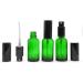 Yizhao Green Spray Bottle - 30ml Glass Atomizer for Essential Oils Cosmetics Cleaning Aromatherapy | 18pcs Set - Buy Online on GoSupps.com