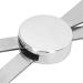 Adjustable Stainless Steel Compass Eyebrow Ruler for Precise Makeup Measurement (Silver) - Buy Online on GoSupps.com