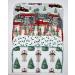 1 Ply Printed Cotton Flannel 12x12 Inches Paperless Towel Set of 5 Holiday Joy - Buy Online on GoSupps.com