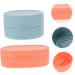 Ciieeo 14 Pcs Boxes Soap Box Vessel Sink Soap Case Counter Sink Soap Dishes Sink Soap Pad Shower Removable Soap Drainers Water Drain Soap Portable Wash Sink Travel Multipurpose Sponge Abs - Buy Online on GoSupps.com