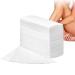 Latrate 400 pieces of fleece wax strips for face and body wax strips for face and body hair removal fleece bikini entertainment wax band paper white