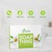 BAMBOEARTH Antibacterial Paper Soap Sheets - 3 Packs Portable Disinfecting Hand Wash Strips | Dissolvable & Disposable Travel Soap Sheets - Mint & Chamomile Scent - Buy Online on GoSupps.com