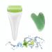 Ice Roller for Face & Eye With Gua Sha Ice Face Roller Skin Care Facial Roller Face Massager Face Sculpting Tool Derma Roller Cool Sculpting Eye Bags and Puffiness