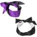 Buy GLEAVI 4 Pcs Satin Eyeshade Sleeping Mask | Comfortable Blackout Eye Masks for Travel & Sleep | Silk Decorative Eye Cover - Buy Online on GoSupps.com