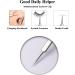 Stainless Steel Pointed Tweezers - Ingrown Hair, Blackhead & Splinter Remover - Buy Online on GoSupps.com