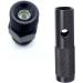 AOOHYEO Paintball 12g Co2 Quick Change Adapter - Black Carbon Dioxide Cylinder Valve for Paintball Gun Cartridges - Buy Online on GoSupps.com