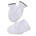 Ensemble 2 Pi ces Moufles Et Pantoufles De Paraffine Blancs Taille Unique Bain De Cire Chauffant Pour Spa Mains Et Pieds Soins Thermiques R utilisables Pour Femme Professionnelle