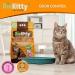 BioKitty Clumping Cat Litter Highly Absorbent Natural Mineral Bentonite Cat Sand Litter Scented Long Lasting Odour Control Cat Litter Cat Litter Clumping 10L (Baby Powder) Baby Powder Pack 1 - Buy Online on GoSupps.com