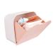 Women's binding box plastic hanging tampon storage box 15.5 * 15.5 * 9cm ladies bandage organizer for bathrooms for girls women women (pink) 1 piece (1 Pack)