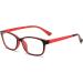 Buy IYNWBJTS 3029 Myopia Glasses | Ready-Made Prescription Glasses for Men & Women | 100 to 600 Degrees | Stylish Red Frames - Buy Online on GoSupps.com