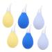 ULTECHNOVO 6pcs Nasal Aspirator Baby Nasal Sucker Newborn Nasal Aspirator Baby Nose Manual Nose Cleaner Snot Cleaner Nose Suction Manual Silica Gel Snot Device Infant Nasal Aspirator