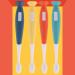 Zumaha Compact Toothbrush 2-Pack for Toddlers - Soft Bristles Suction Cup Ergonomic Design for Ages 1-5 - Buy Online on GoSupps.com