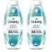 Downy Rinse & Refresh Laundry Odor Remover And Fabric Softener Cool Cotton 48 Fl Oz HE Compatible Laundry Sanitizer Safe On All Fabrics (Pack of 2)