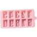 HOMSFOU 3pcs Ice Cube Mold Fondant Molds Soap Silicone Molds Silicone Candle Molds Number Molds De para Gelatinas Molds for Chocolate Ice Cube Silicone Molds Candy Cake 20.8*11.2*1.9cmx3pcs As Shownx3pcs - Buy Online on GoSupps.com