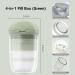 4-in-1 Multifunction Pill Cutter, Crusher, Grinder & Organizer Travel Box - Green - Buy Online on GoSupps.com