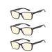 Suertree 90% Anti Blue Light Reading Glasses 3 Pack visual aid optics glasses reading aids for women men BM151T 2.5x 2.5x diopttria 3PC 90% anti Blue