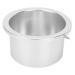 Wax warmer internal pot robust and durable aluminum alloy perfect replacement pot for wax warmers easy to clean fast warming widespread