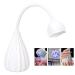 UV-LED Nail Lamp - Portable USB Charging Nail Dryer with Adjustable Neck | Professional Nail Art Tools & Accessories for Home & Studio - Buy Online on GoSupps.com