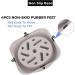 PTROUT Plastic Slow Feeder Dog Bowl - Prevent Choking & Overeating - Puzzle Pet Feeding Bowl for Medium & Small Dogs - Non-Slip Rubber Feet - Green - Buy Online on GoSupps.com