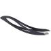NBGGFF Tweezers Eyebrow tweezers Stainless steel bevel flat point hair removal professional eyebrow tweezers Schwarz - Buy Online on GoSupps.com