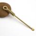 Vintage U-K Brass Ear Spoon Ear Wax Remover Cleaner Tool - Keychain Pendant Gift for Men Women - Buy Online on GoSupps.com