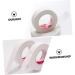 Angoily Eyelash Tape - 6 Rolls Japanese Lash Extension Tool | Polyolefin Makeup Patches for Eyelash Grafting - White 5.00X5.00X1.20CM - Buy Online on GoSupps.com