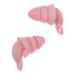 1 Pair Anti Noise Earplugs Anti-Noise Earplugs Sleeping Earplugs Sound Insulation Earplugs Noise Canceling Earplugs Dormitory Supplies Students Earplugs Ear Plugs Pink