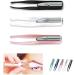 3 Stainless Steel LED Light Tweezers for Eyelash, Eyebrow, and Hair Removal - Buy Online on GoSupps.com