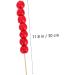 Warmhm 10 Pcs Simulated Candied Haws Snacks Fruit Toy Chinese New Year Party Favor Artificial Candy Sugar Coated Haws Toy Candied Preserved Haws Toys Foam Chinese Style Hawthorn Toddler - Buy Online on GoSupps.com