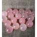 2 pcs Love Stone Natural Pink Rose Quartz Crystal Reiki Gemstone Rose Crystal Sphere as Gift Chakra Reiki Balancing - Buy Online on GoSupps.com