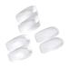 Didiseaon 3 Pairs Gel Shoe Inserts Gel Insoles Height Increasing Shoe Inserts Breathable Insoles Height Increase Insoles Clear Insoles Comfortable Insoles Increased Lift Men and Women White