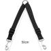 Double Dog Lead Jagowa Adjustable Dog Lead Splitter Dog Leash Coupler for Walking 2 Small and Medium Dogs Black - Buy Online on GoSupps.com