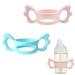 Baby Bottle Handle  Silicone Bottle Handles  Baby Feeding Handle  Wide Neck Baby Bottle Handles  Baby Silicone Bottle Handles for Baby Small Hand Gripping Design  Outer Diameter Over 5 cm for Bottle