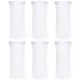 Aywfey 6 pieces 10.2 cm 150 micron honeycomb filter socks aquarium filter socks 3D honeycomb pattern filter sock anti-overflow filter sock for salt water aquariums aquariums ponds overflows 6 with