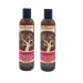 Dr. Woods Black Soap Liquid Facial Cleanser with Organic Shea Butter 8 Ounce (Pack of 2)