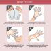 Bodipure Premium Hand Mask Keratin Gloves - Moisturizing & Strengthening for Dry Hands | Spa at Home | 12 Pairs | Chemical Free - Buy Online on GoSupps.com