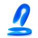 VIEEL Heel Cushion Inserts  U-Shaped Silicone Heel Pad Heel Coaster Support Heel Pad Plantar Fasciitis Pad Heel Spur Relief Toe Pain and Shock Absorption Support (L)