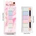 Nail Mirror Powder 6 Colours Manicure Chrome Glitter Pigment with Eyeshadow Stick Colorful nail glitter powders - Buy Online on GoSupps.com