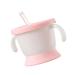 Silicone Cup Baby Straw Cup Kid Cups Spoutless Cup with 2 Handles Leak Proof Training Cup Drinking Cup