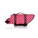 Shtgoi Dog Chest Reflecting Lifeguard For Dogs With Rescue Pets Pets Pets Wowing Answest puppies Safety Swimming suits dog vests For swimming boating water pink dotted pink dotted x-Small
