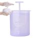 Sollee Cleanser Foamer Face Cleanser Foaming Bottle Portable - Ergonomic Pump Skincare Facial Cleansing Tool Cleansing Foaming Maker for Women Girls Purple