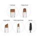 BENLILY 4pcs Eyebrow Brushes Set - Angled, Flat, Shader, and Spoolie Brush Kit - Buy Online on GoSupps.com