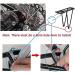 Universal Adjustable Bicycle Rear Luggage Touring Carrier Rack - 55lbs Capacity, Quick Release, for 26''-29'' Frames in Black - Buy Online on GoSupps.com