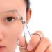 Professional Stainless Steel Eyebrow Tweezers & Scissors | Beveled Tip Beauty Tool for Perfect Eyebrow Shape | Portable & Durable - Buy Online on GoSupps.com