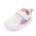 MK MATT KEELY Baby Boys Girls First Walking Shoes Toddler Anti-Slip Soft PU Leather Prewalker Sneakers 4.5 UK Child Pink