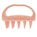 Magiclulu silicone shampoo comb circulation promote Hairbrush scalk crest made of silicone shampoo brush for scalp massager shampoo brush for the scalp crest brush.