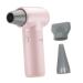 Ioensy Powerful Hair Dryer with Motor Fan Cordless Hair Dryer for Drying Pet Hair Pink