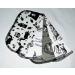 Set of 5 Black and White Animal Printed Flannel 1 Ply Little Wipes - 8x8 Inches - Buy Online on GoSupps.com