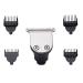 KALLORY men grooming trimmer clipper Guards Trimmer Head beard shaver accessory Pet Clipper Parts grooming guide Cat Trimmer Kit hair trimmers remplacement head cutting man face guard comb M Silver